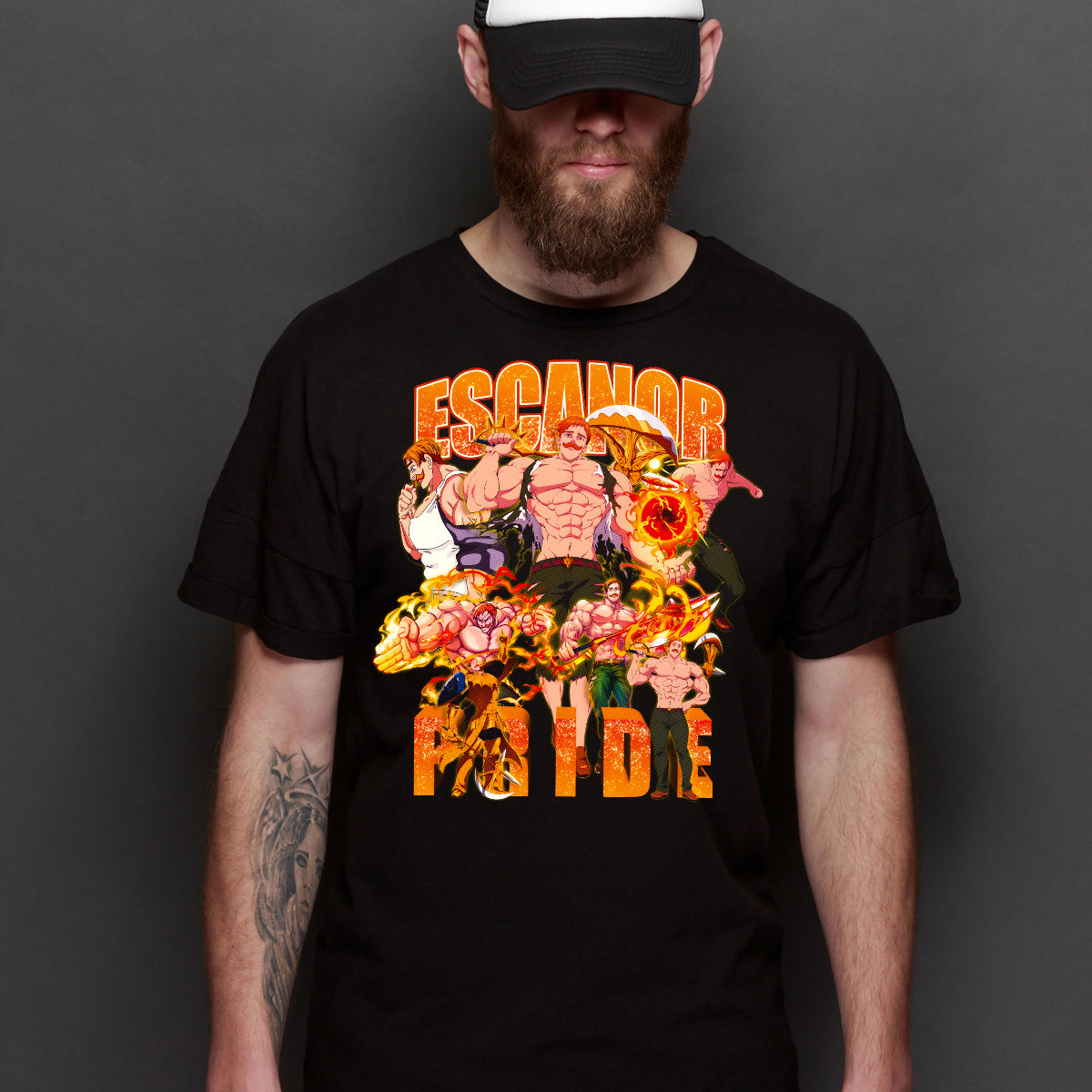 Seven Deadly Sins Escanor Pride T-shirt Japanese Anime Tee