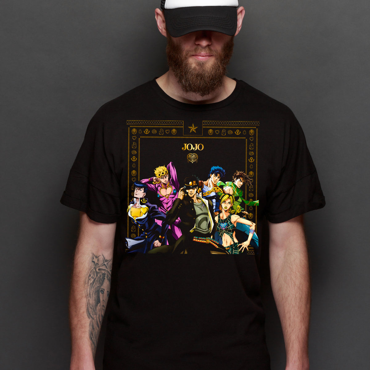 Jojo's Bizarre Adventure V32 T-shirt Japanese anime