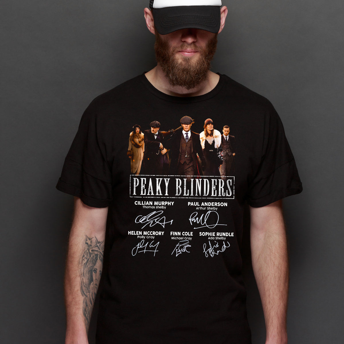 Peaky Blinders T-shirt Action TV Series Tee