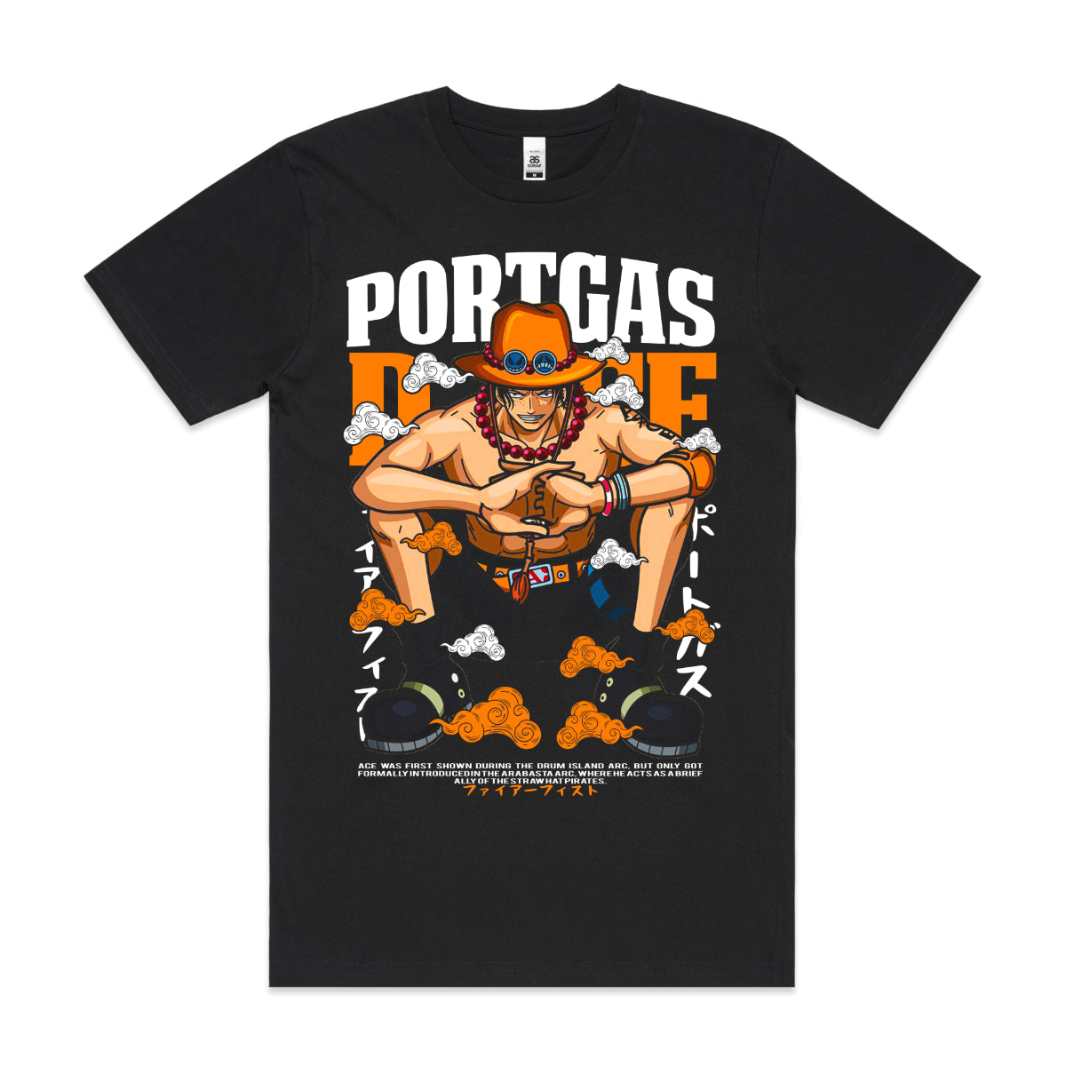 One Piece V14 ACE T-Shirt Japanese Anime Tee