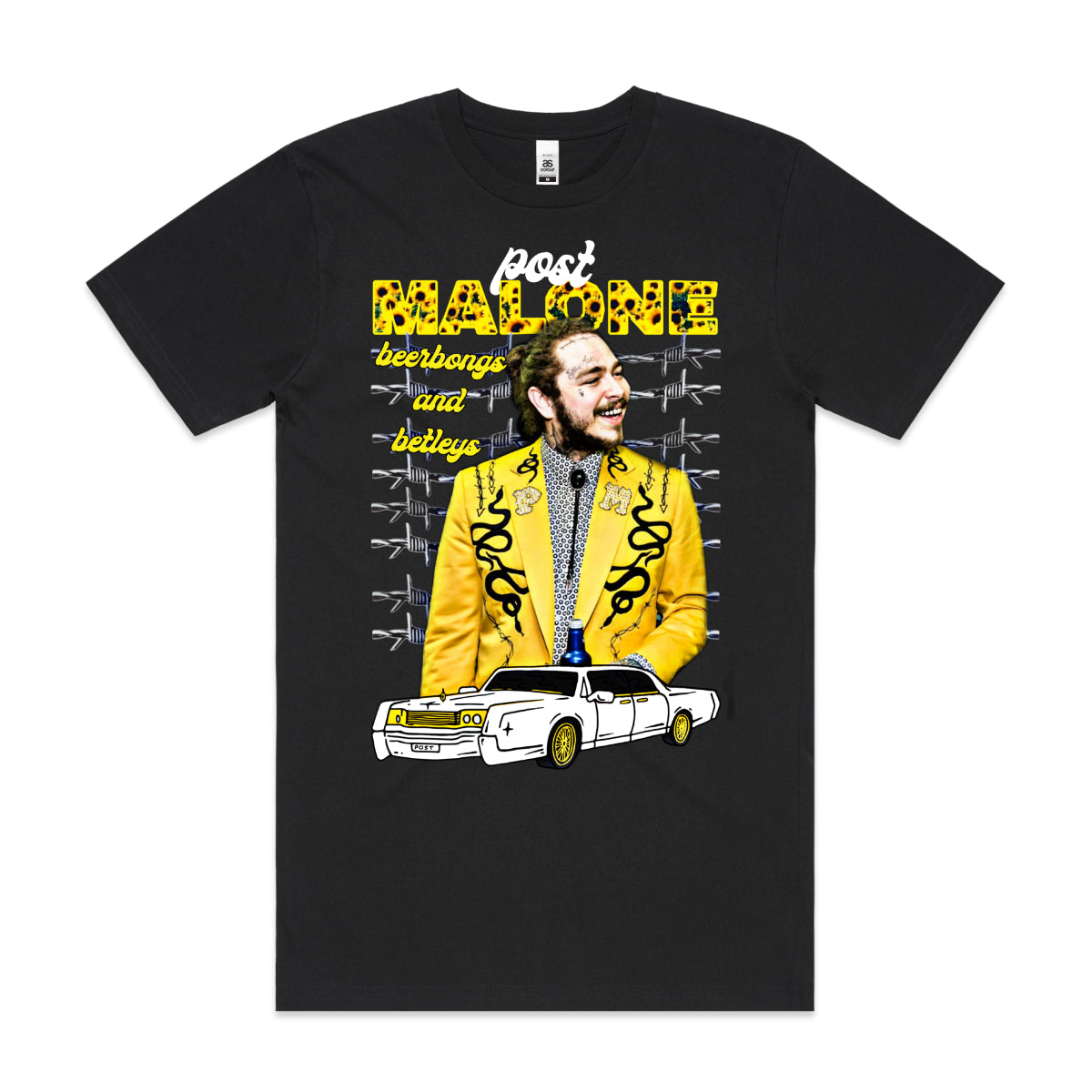 Post Malone V10 T-Shirt Rapper Family Fan Music Hip Hop Culture