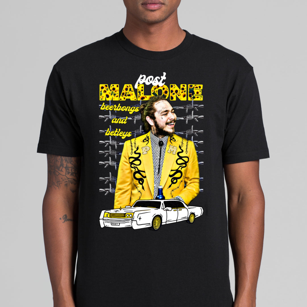 Post Malone V10 T-Shirt Rapper Family Fan Music Hip Hop Culture