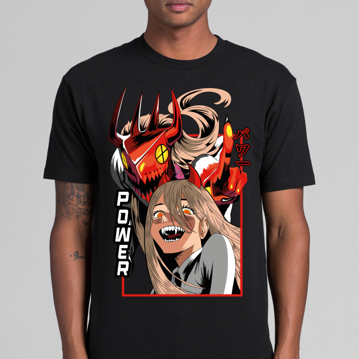 Chainsaw Man Power V4 T-shirt Japanese Anime
