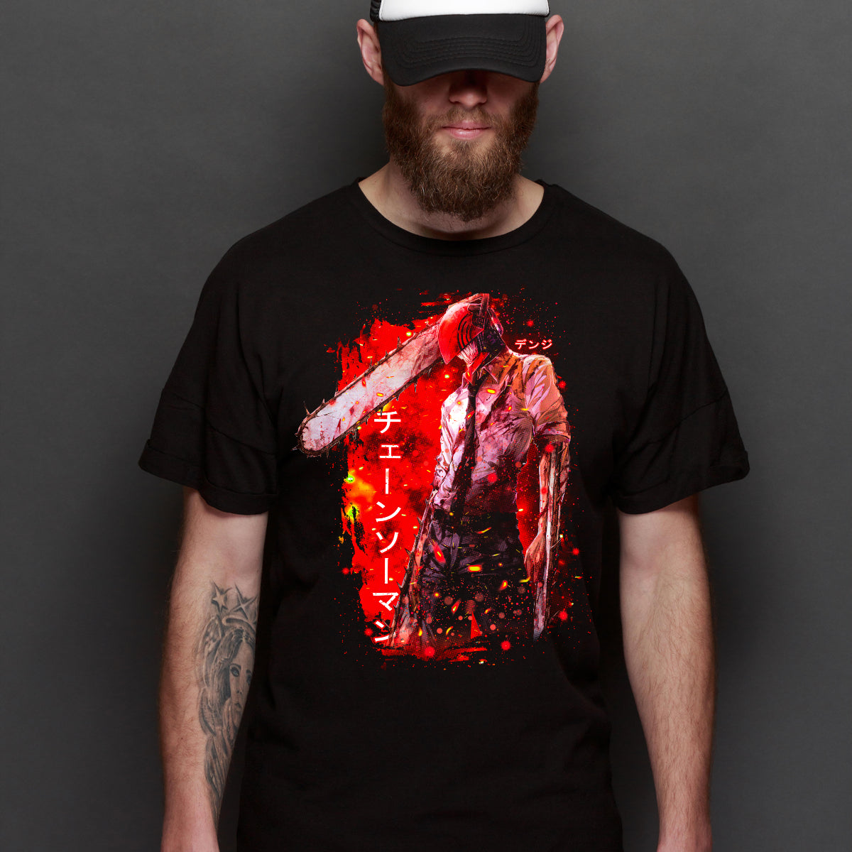 Chainsaw Man V14 T-shirt Japanese anime Tee