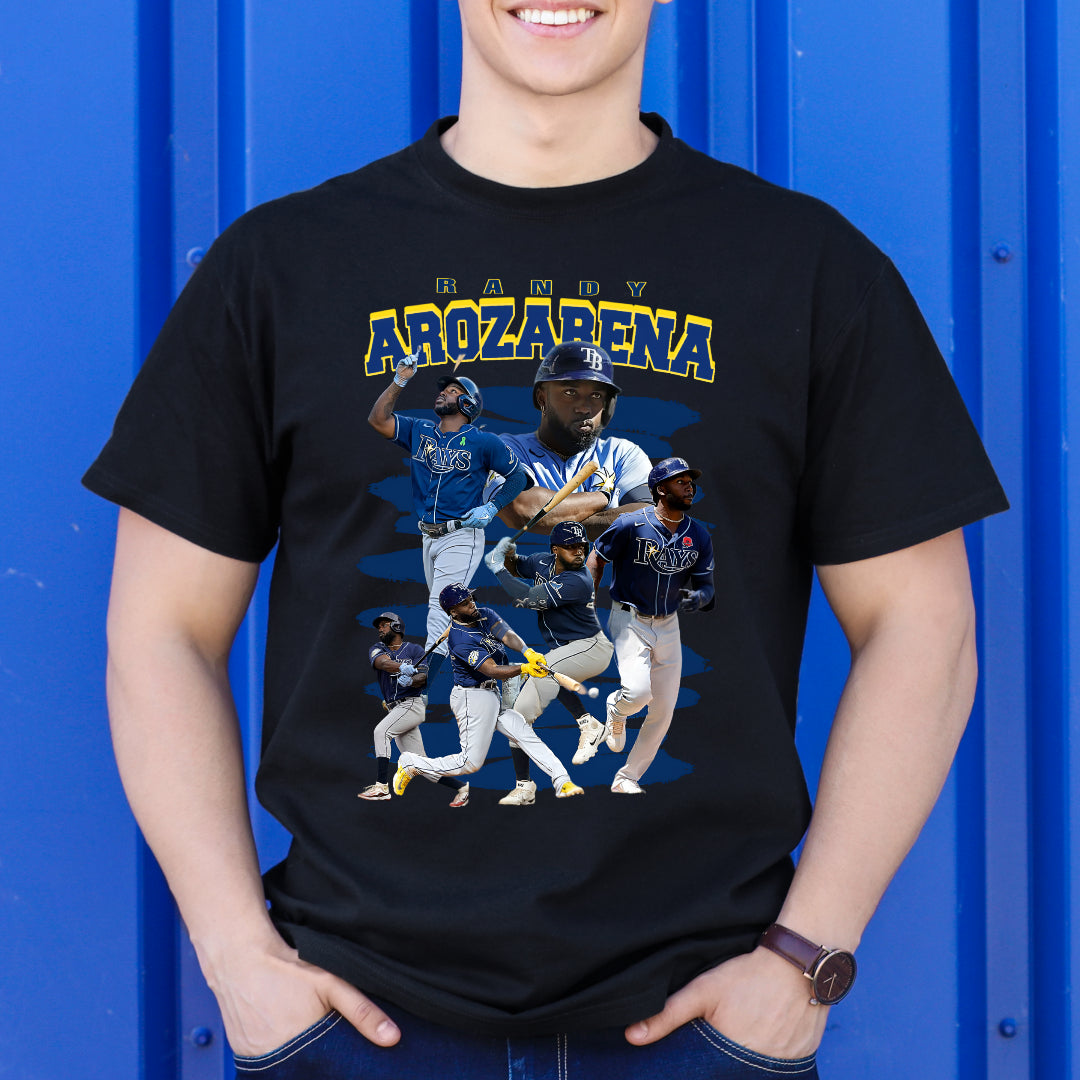 Randy Arozarena MLB T-Shirt Sport Athlete Family Tee