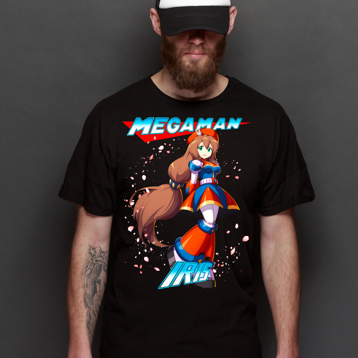 Megaman Iris T-shirt Japanese Anime Tee