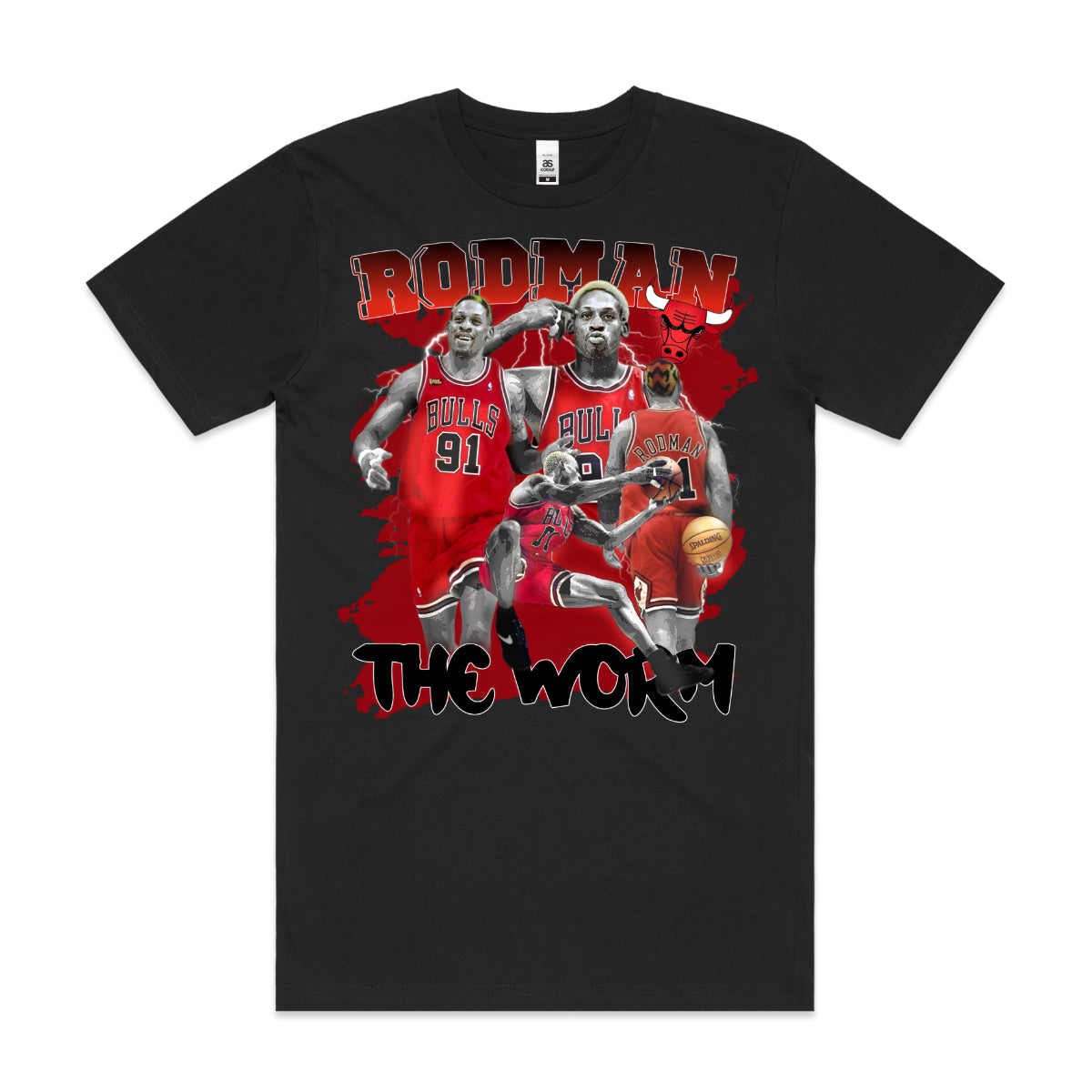 Dennis Rodman V5 NBA T-Shirt Sport Athlete Family Tee