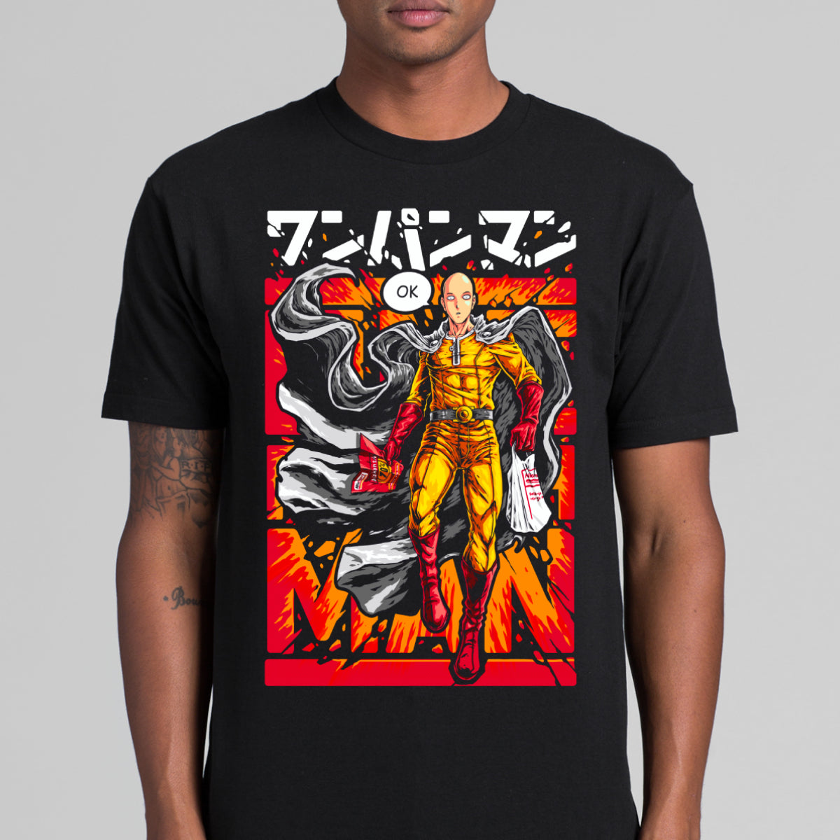 One-Punch Man V4 T-Shirt Japanese Anime Tee