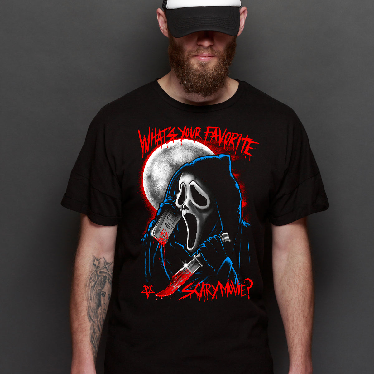 Scream Horror Movie T-Shirt Tee