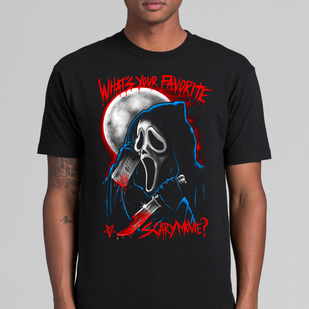 Scream Horror Movie T-Shirt Tee