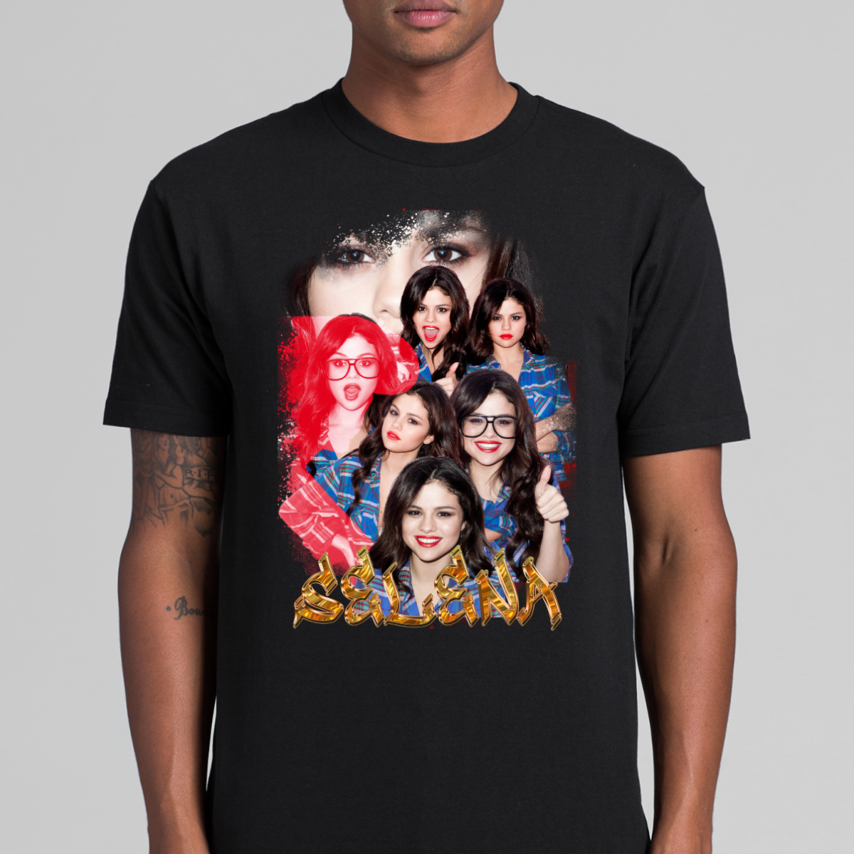 Selena Gomez V3 T-Shirt Artist Family Fan Music Pop Culture