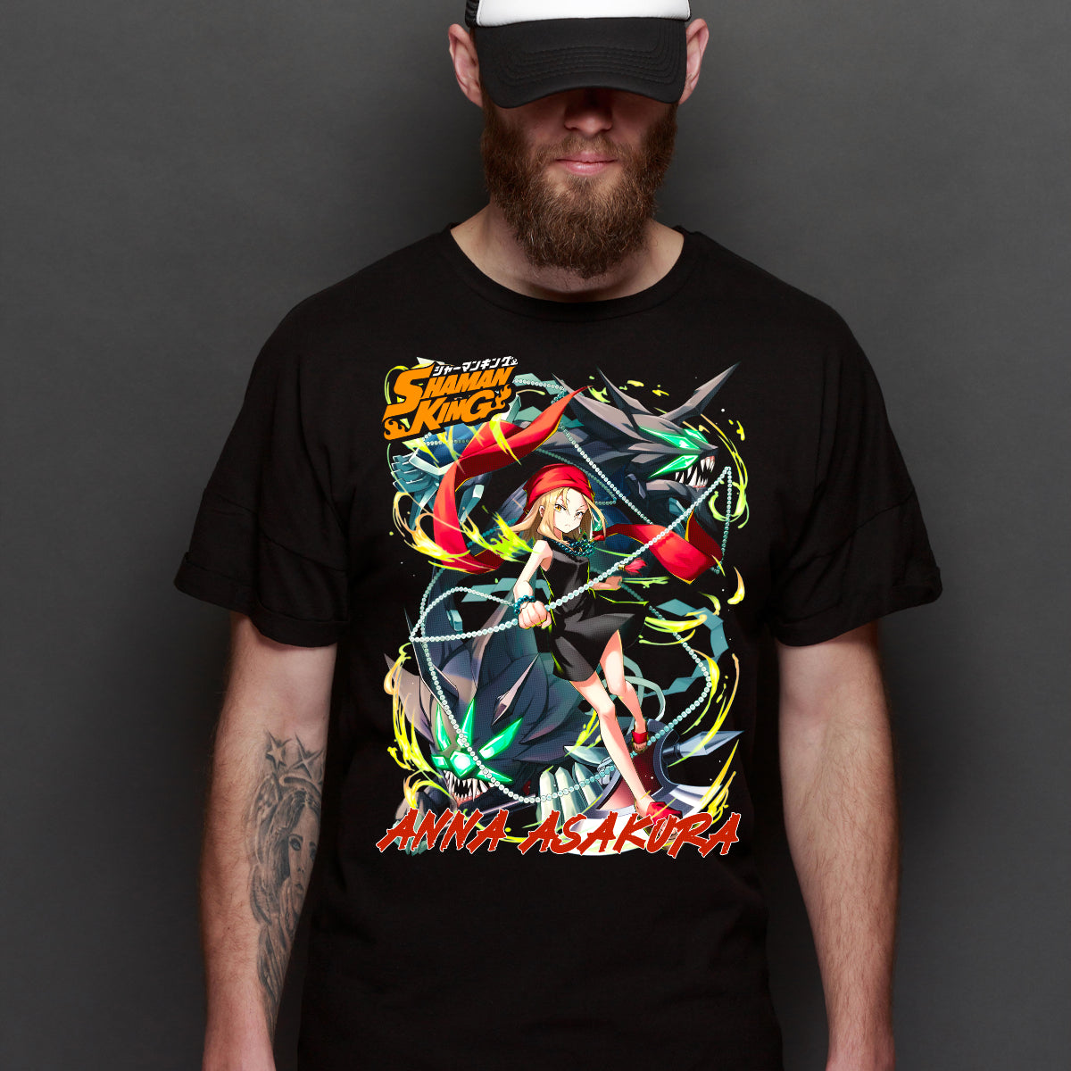 Shaman King Anna Asakura T-shirt Japanese Anime Tee