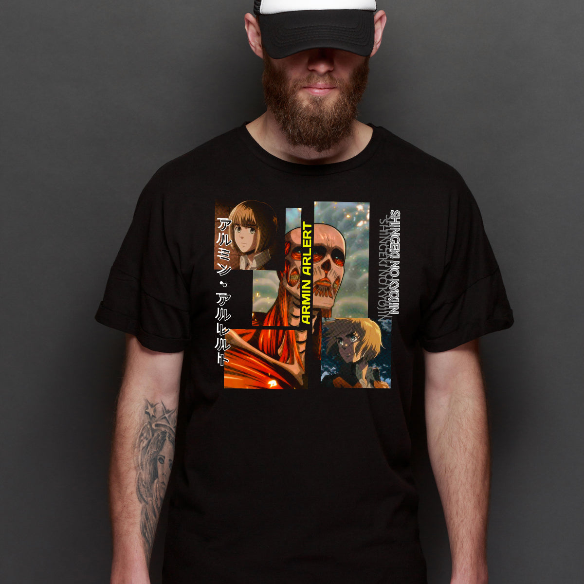 Attack On Titan V19 T-shirt Japanese Anime Tee