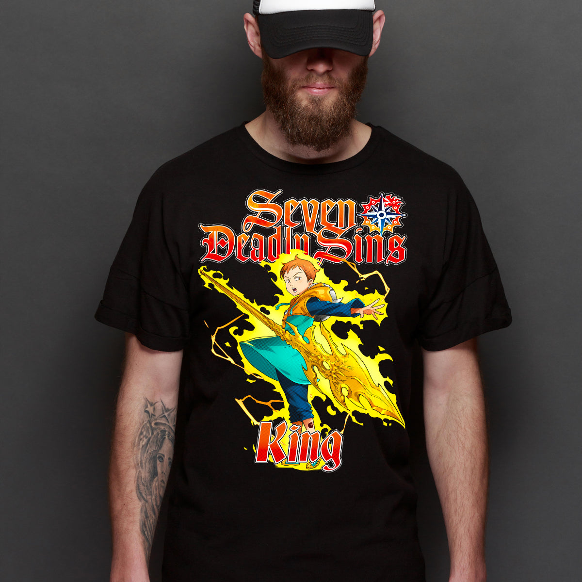 Seven Deadly Sins T-shirt Japanese Anime Tee