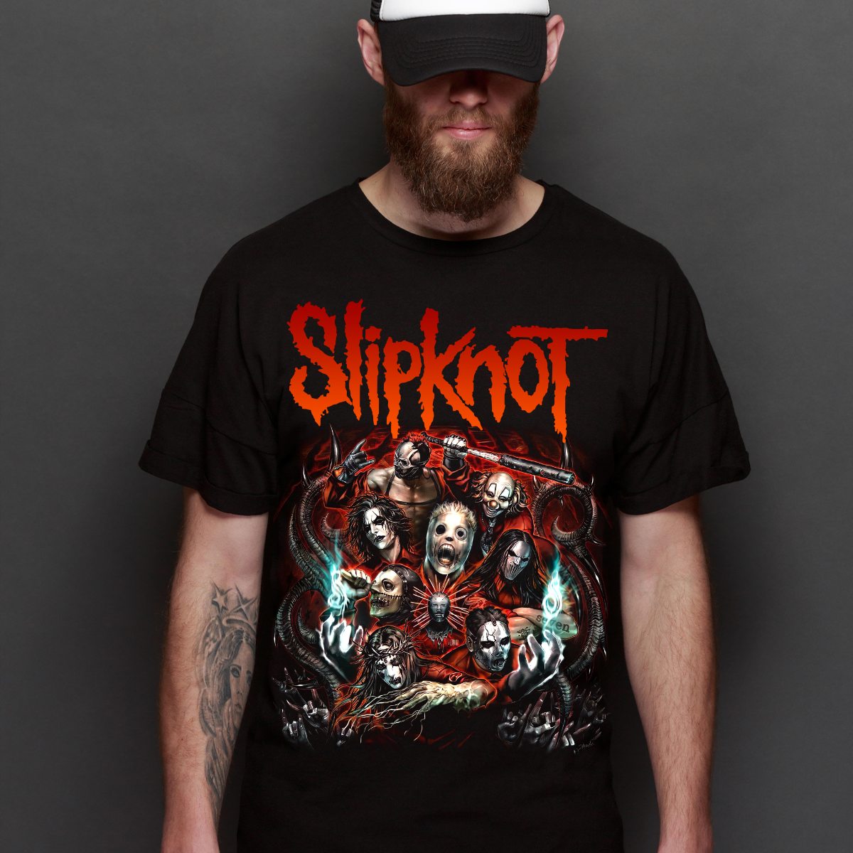 Slipknot V6 T-Shirt Band Family Tee Music Heavy Metal