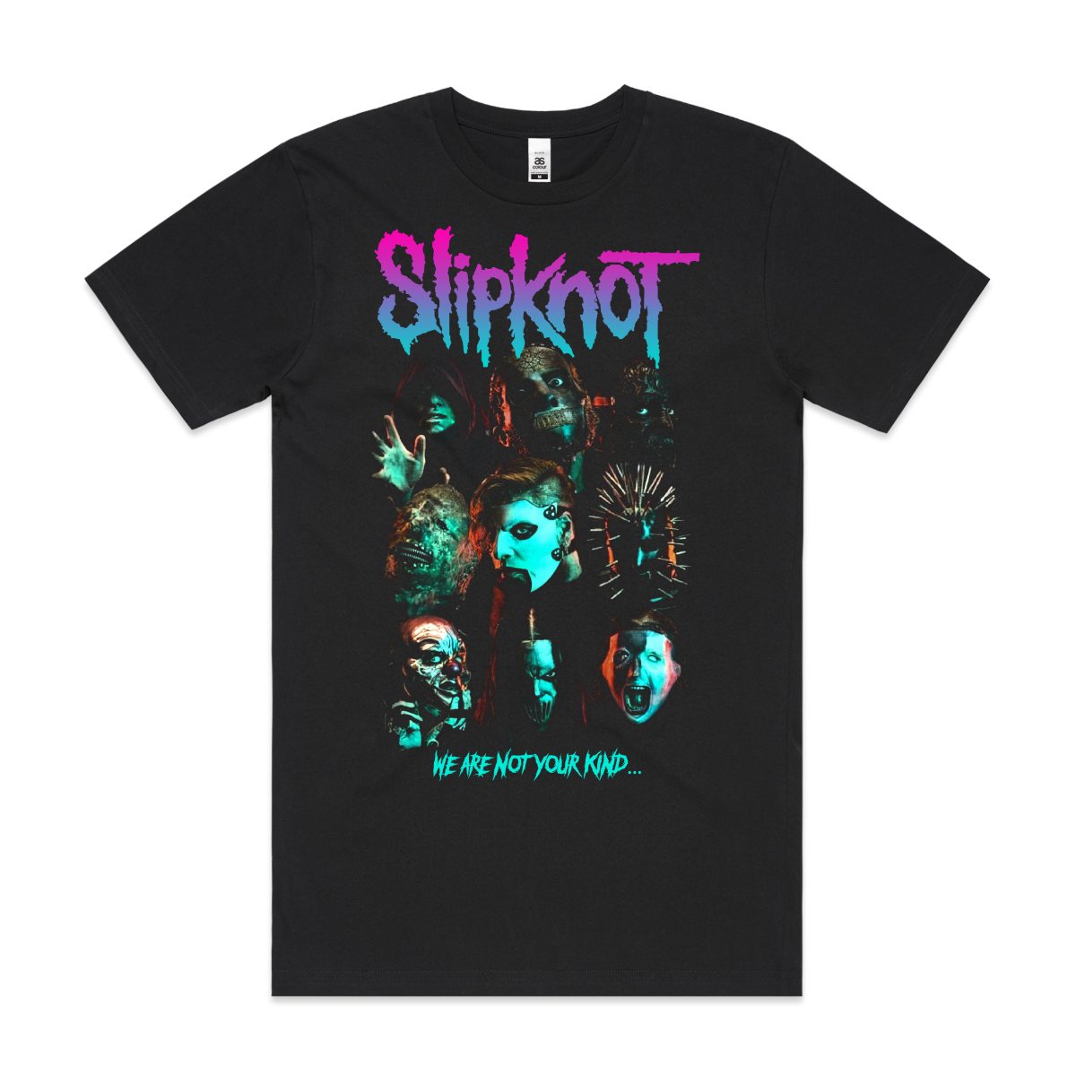 Slipknot V5 T-Shirt Band Family Tee Music Heavy Metal