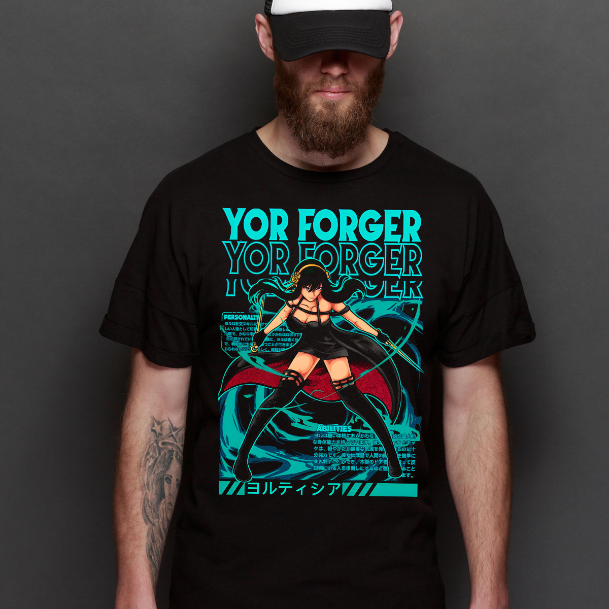 Spy X Family Yor Forger T-shirt Japanese Anime Tee