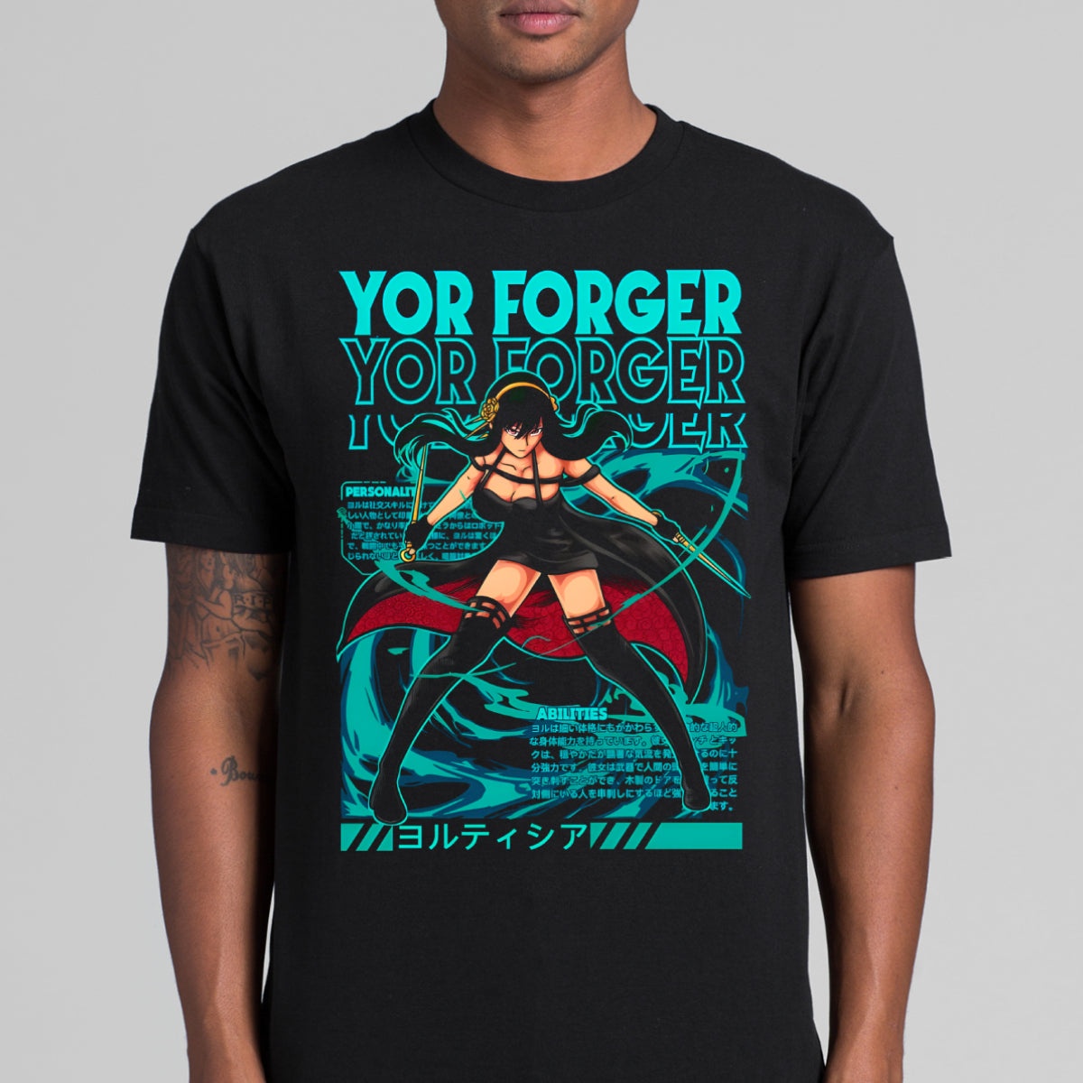 Spy X Family Yor Forger T-shirt Japanese Anime Tee