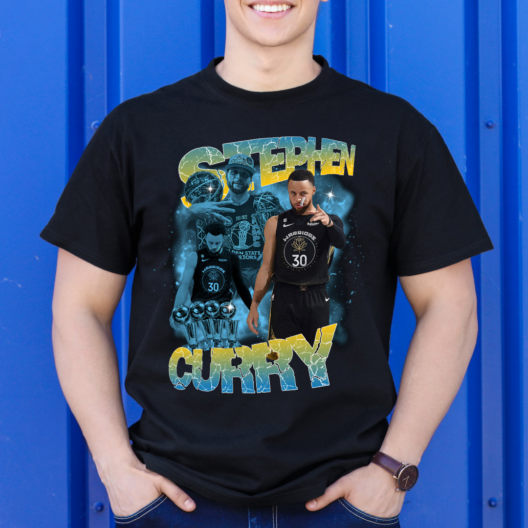 Stephen Curry V14 NBA T-Shirt Sport Athlete Family Tee