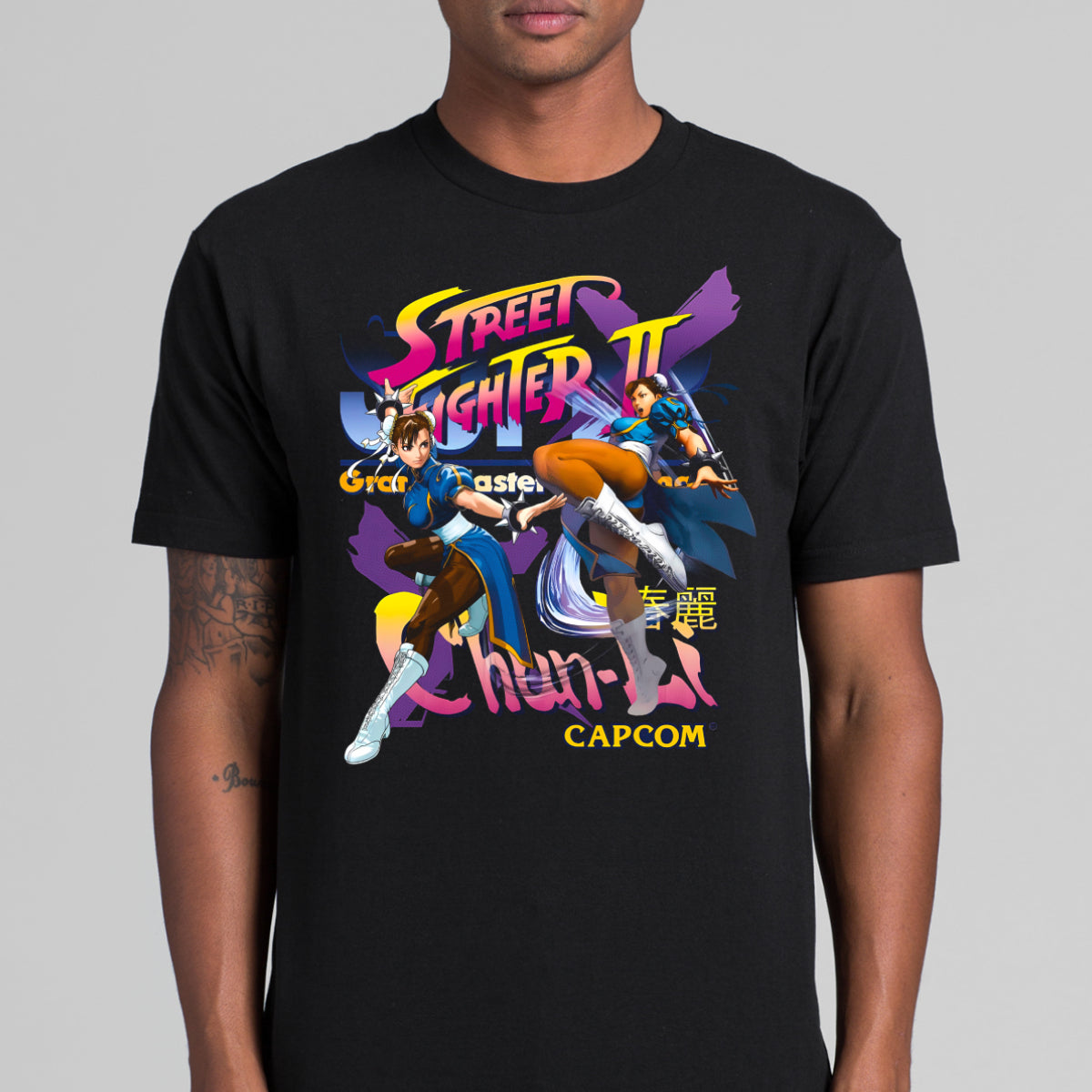 Street Fighters Chun-Li T-shirt Japanese Gaming Tee