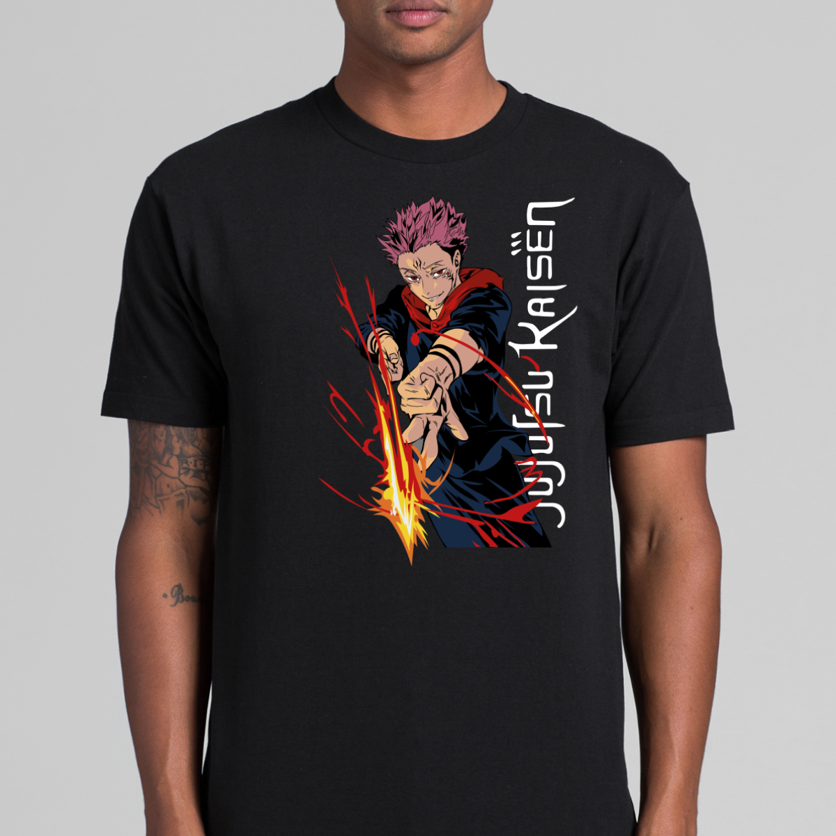 Jujutsu Kaisen Ryomen Sukuna V3 T-shirt Japanese Anime Tee