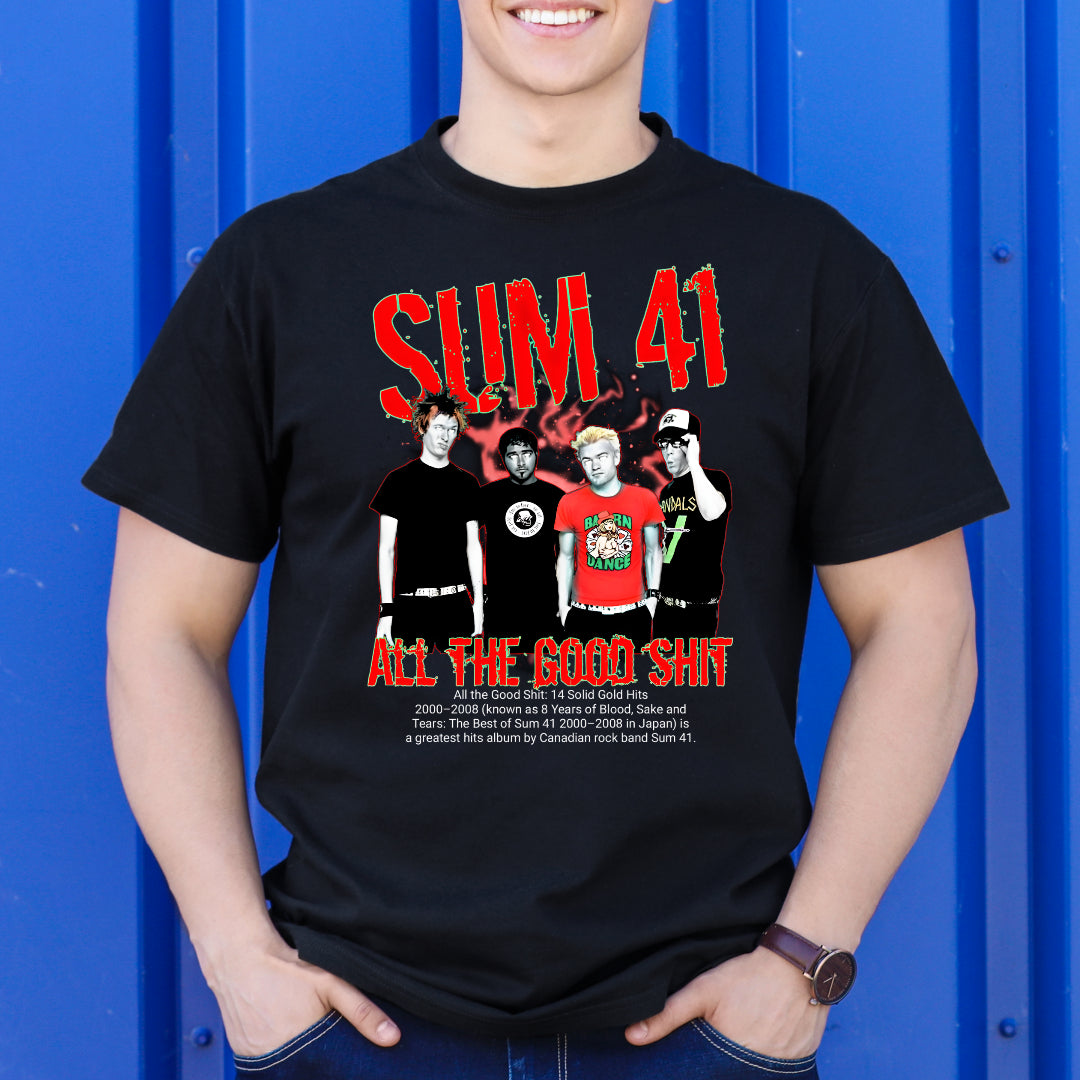 Sum 41 V2 T-Shirt Band Family Tee Music Rock And Roll