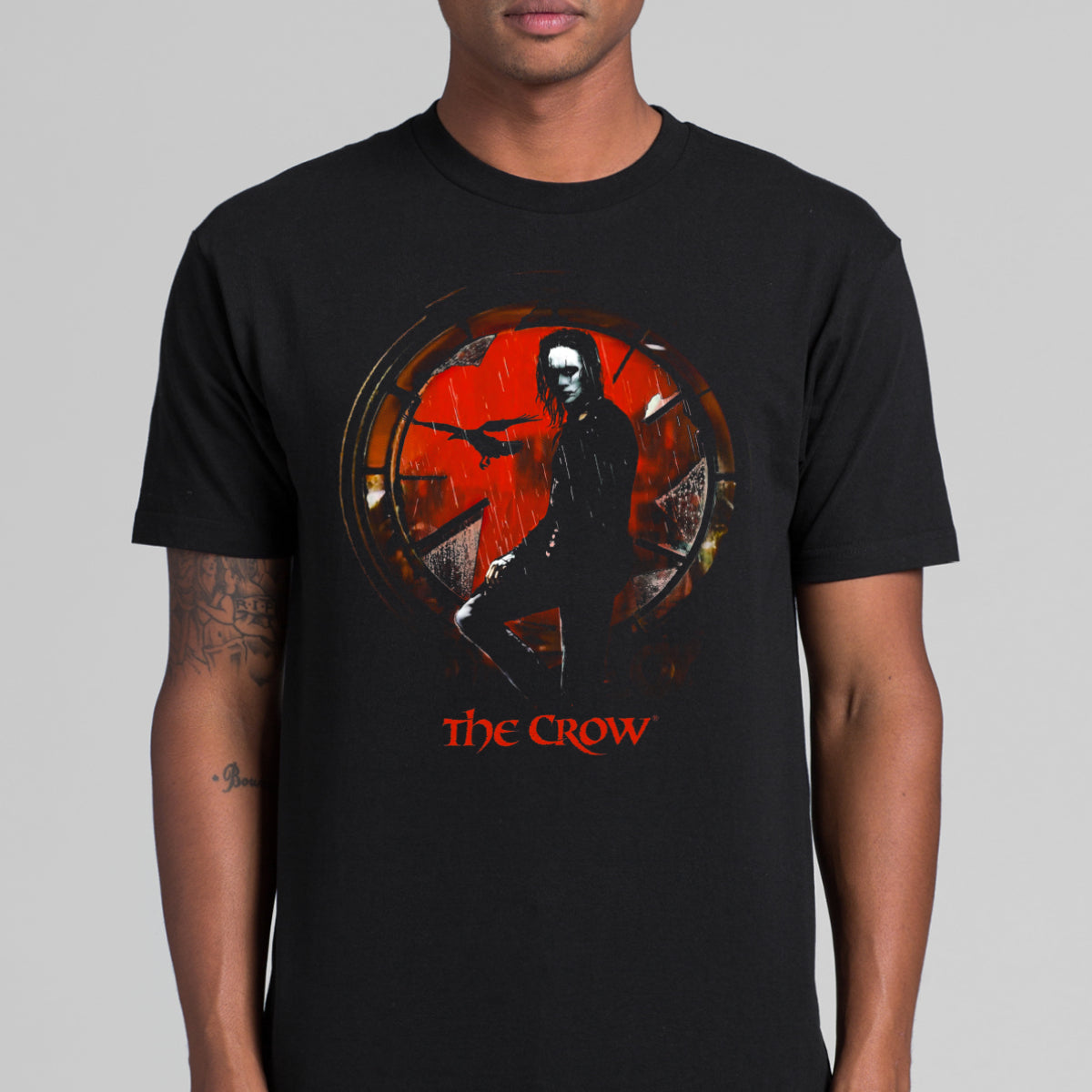 The Crow V3 Movie T-Shirt Cotton Block Tee