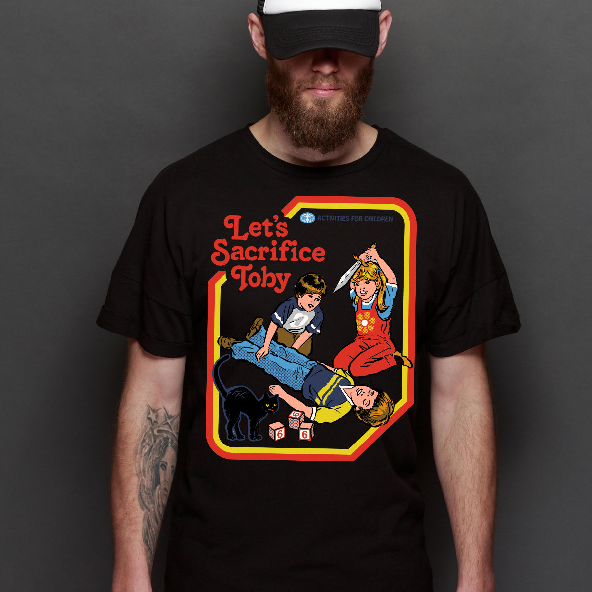 Let's Sacrifice Toby T-shirt Funny Cartoon Tee