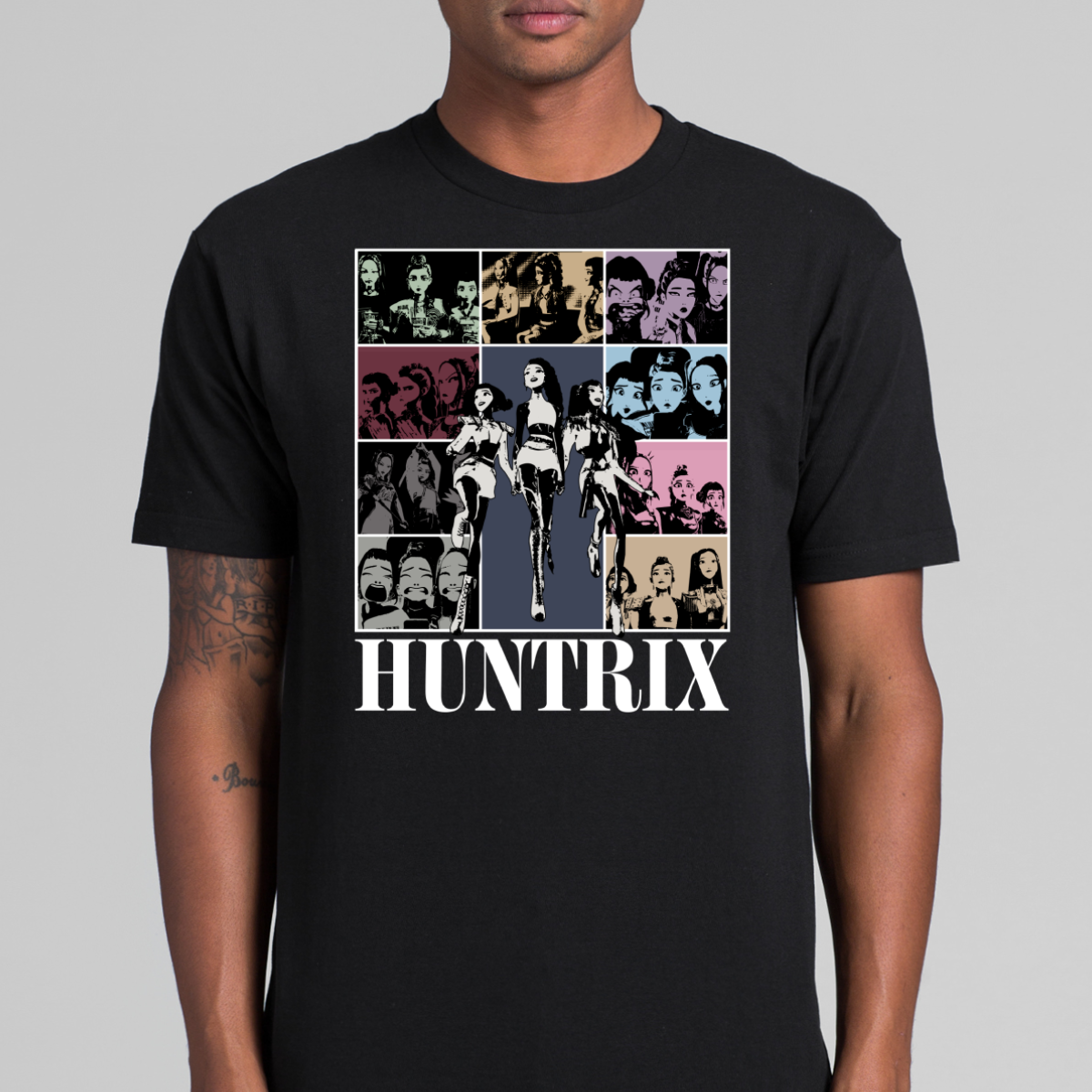 K-pop Demon Hunters Huntrix V33 T-shirt Animation Movie Tee