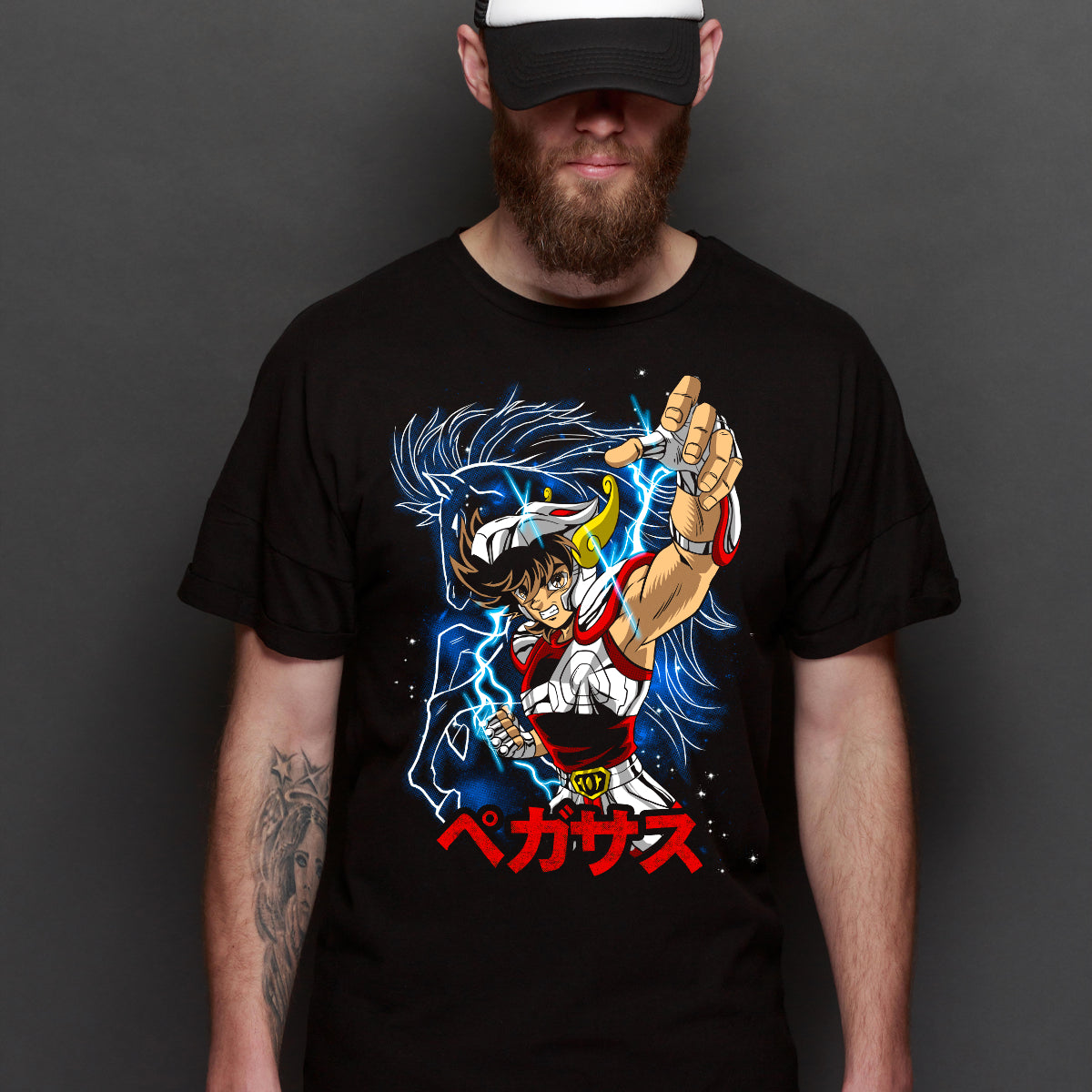 Saint Seiya V8 T-Shirt Japanese Anime Tee