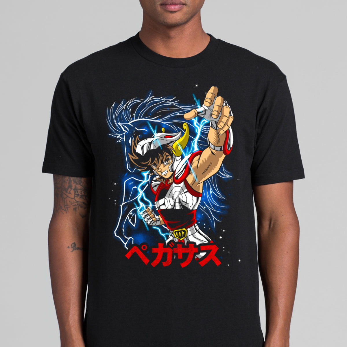 Saint Seiya V8 T-Shirt Japanese Anime Tee