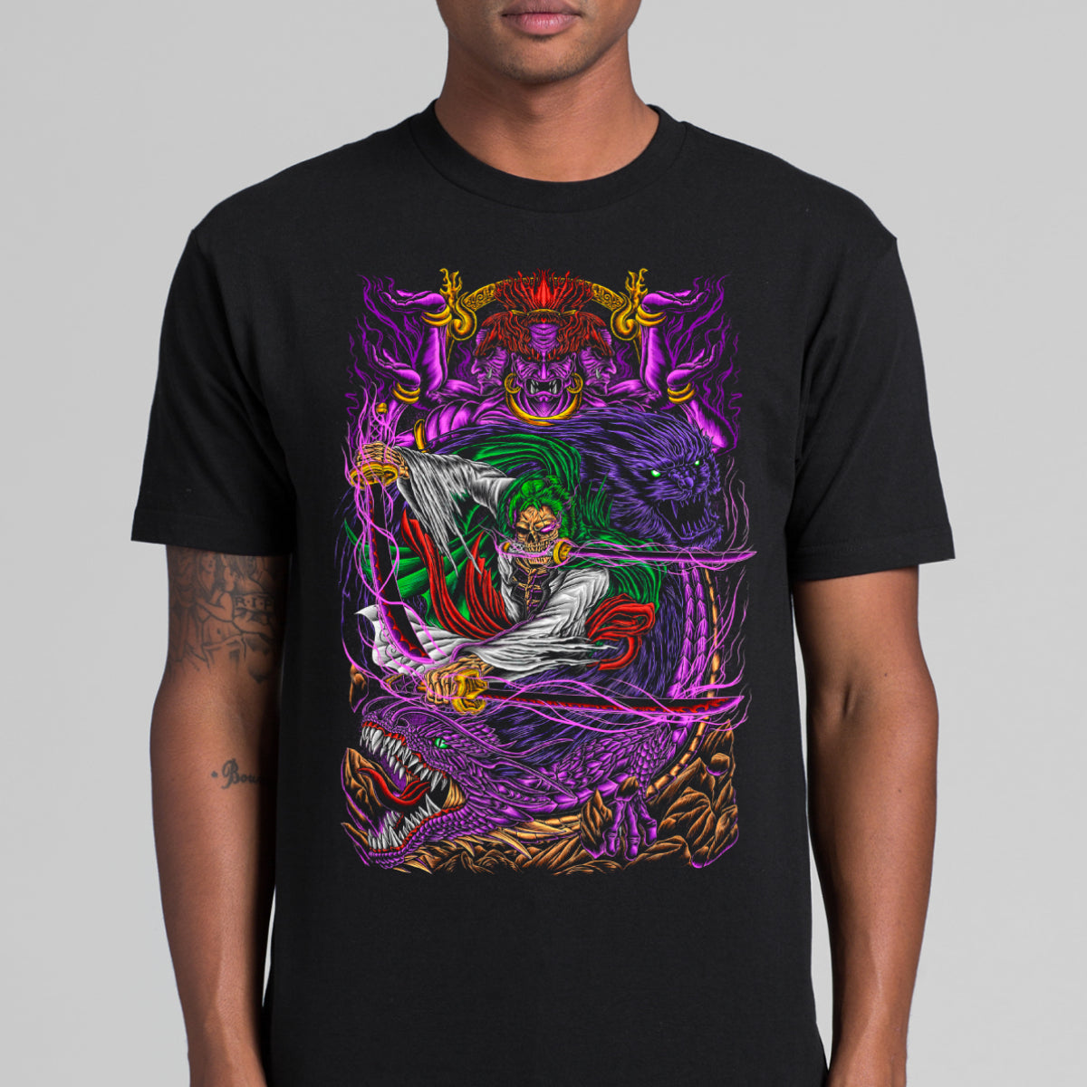 One Piece V16 Zoro T-Shirt Japanese Anime Tee