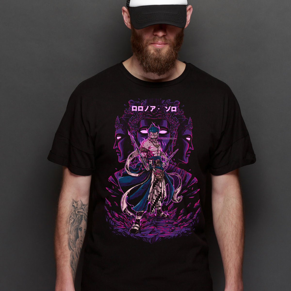 One Piece V15 Zoro T-Shirt Japanese Anime Tee