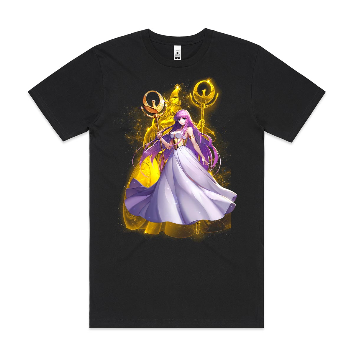 Saint Seiya Saori Kido Athena T-Shirt Japanese Anime Tee