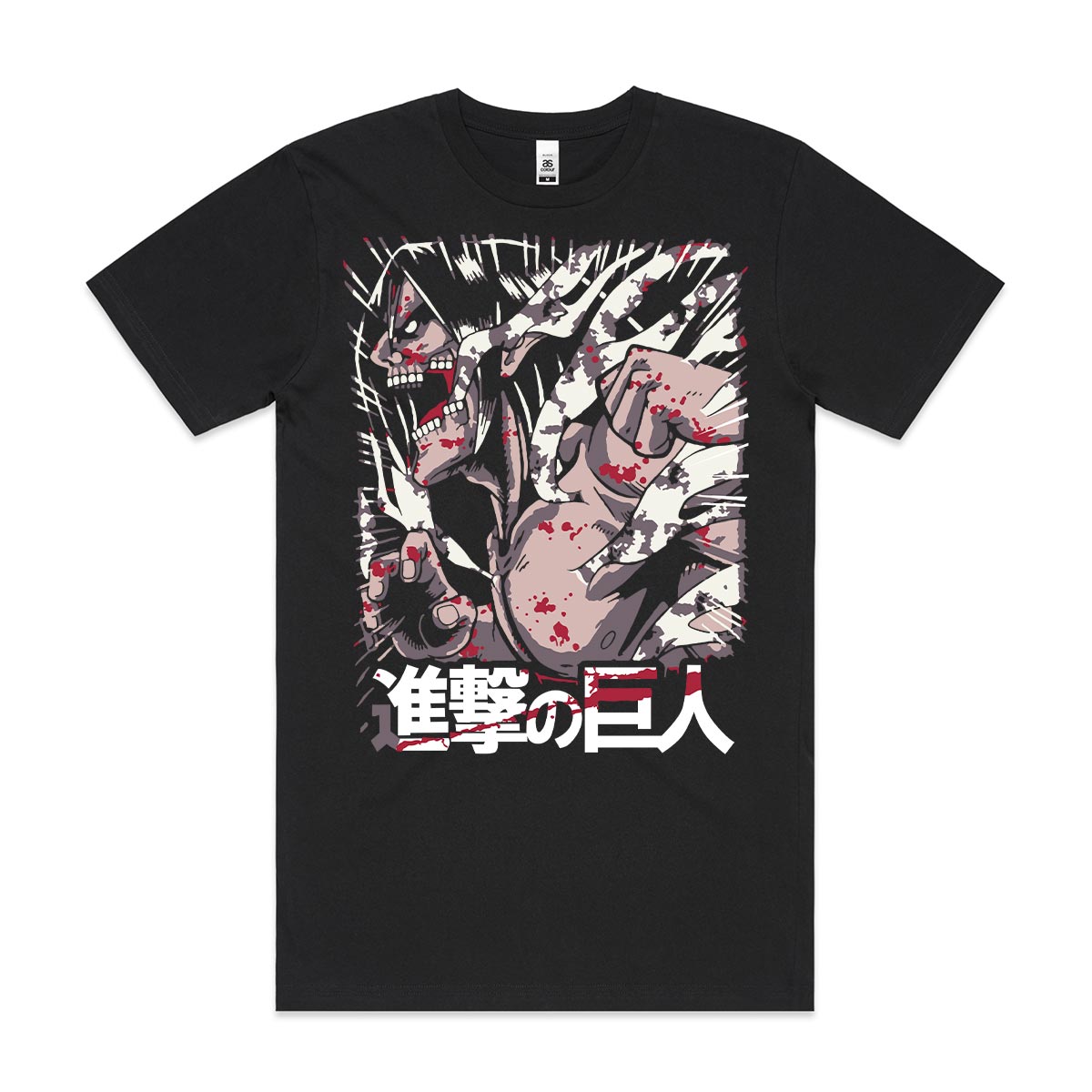 Attack On Titan Attack Titan 02 T-shirt Japanese anime