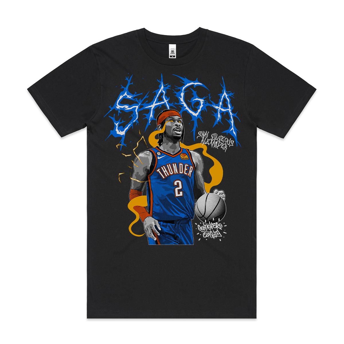 NBA Shai Gilgeous-Alexander T-Shirt Sport Athlete Family Tee