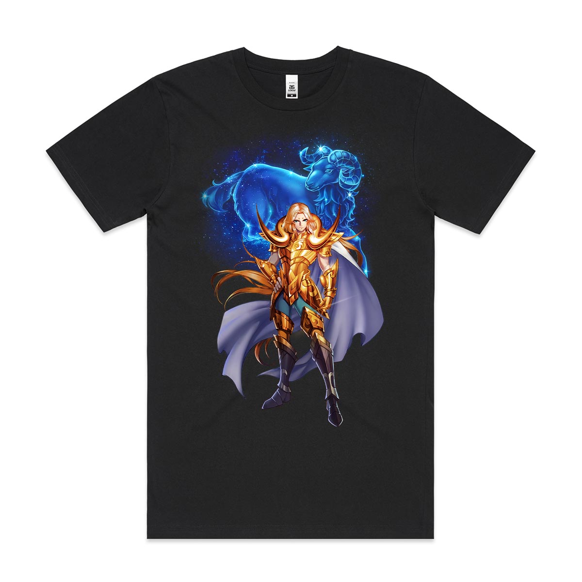Saint Seiya Aries Mu T-Shirt Japanese Anime Tee