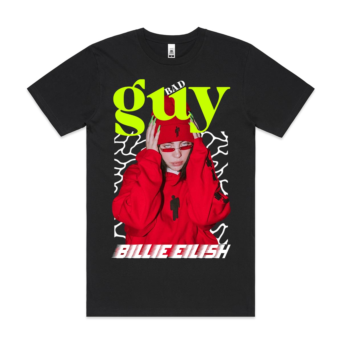 Billie Eilish Bad Guy T-Shirt Artist Family Fan Music Pop Culture