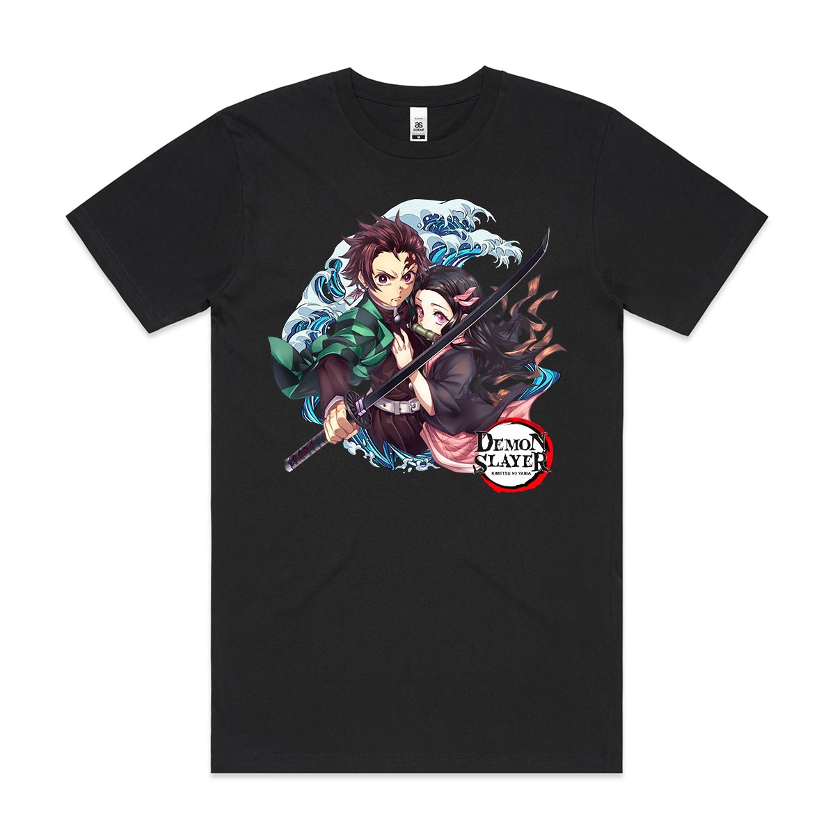 Demon Slayer Tanjiro Nezuko T-Shirt Japanese Anime Tee