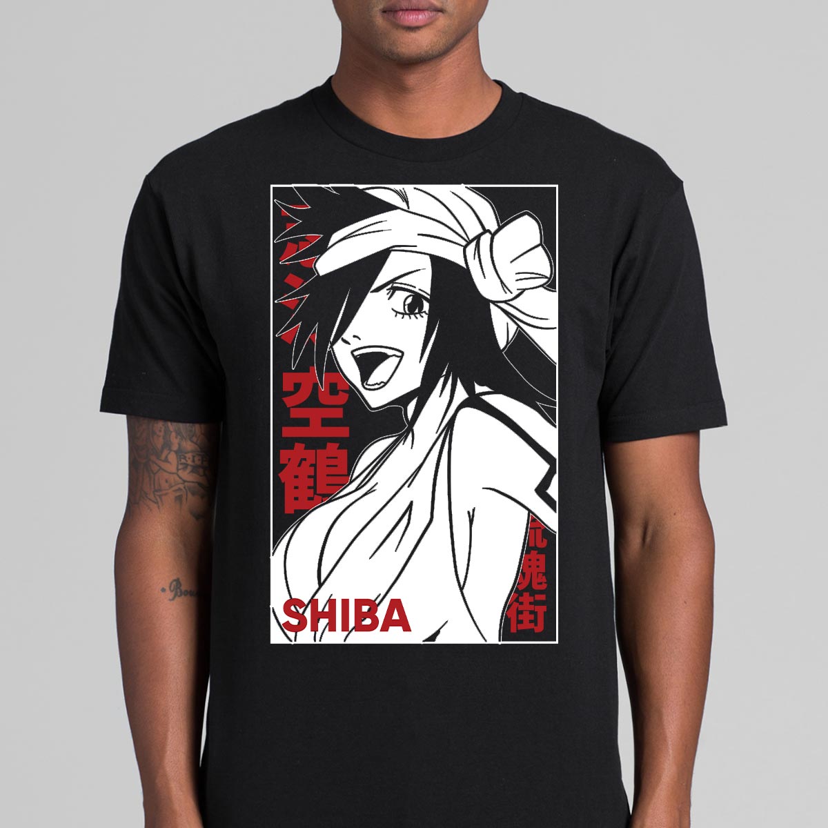 Bleach Kukaku Shiba T-shirt Japanese anime