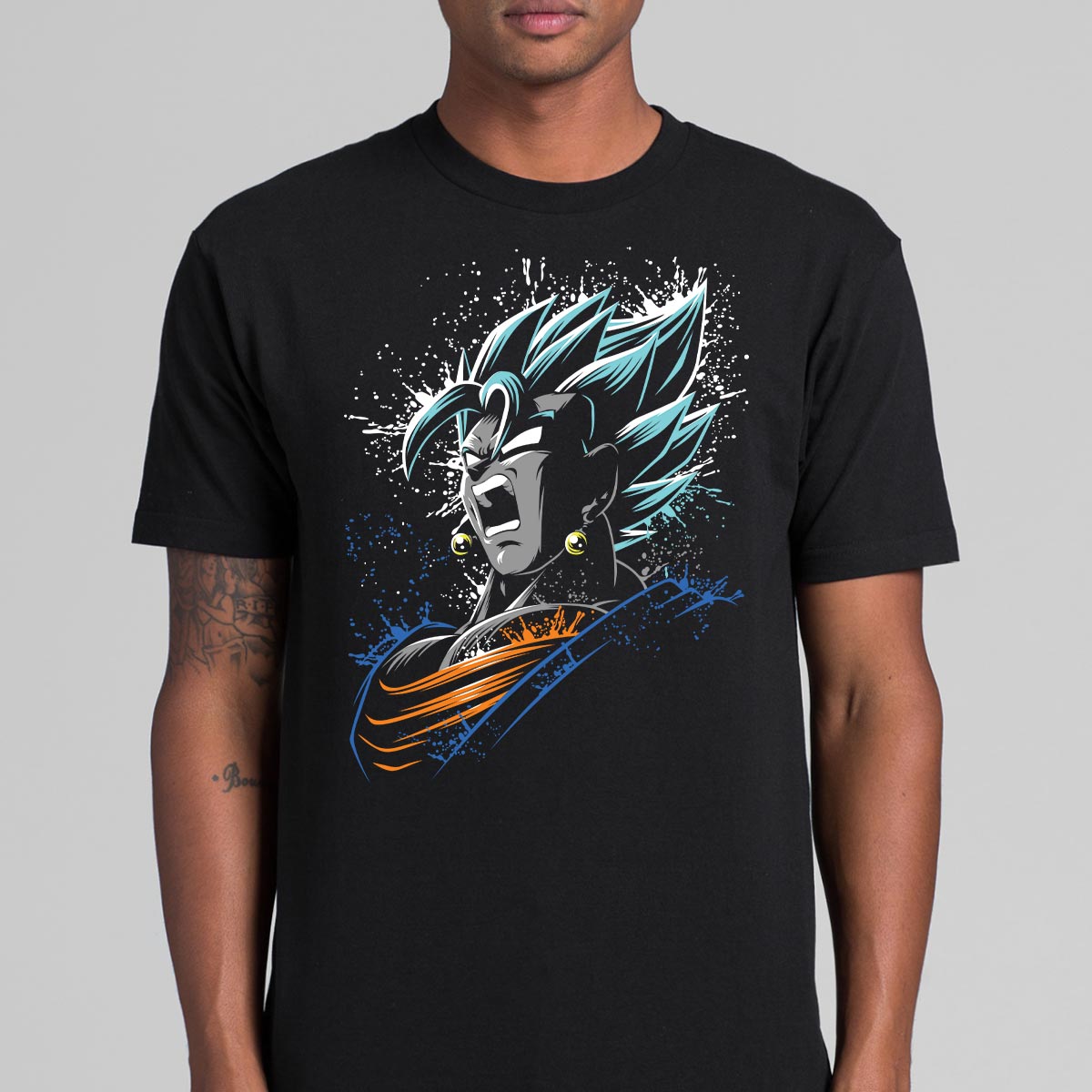 Dragon Ball Z Kakarot Super Saiyan Blue T-Shirt Japanese Anime