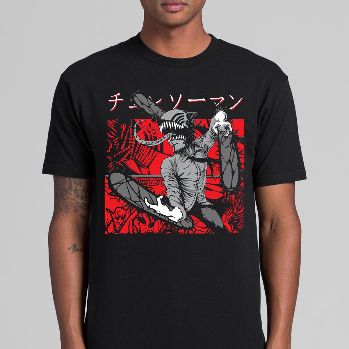 Chainsaw Man Denji 04 T-shirt Japanese anime