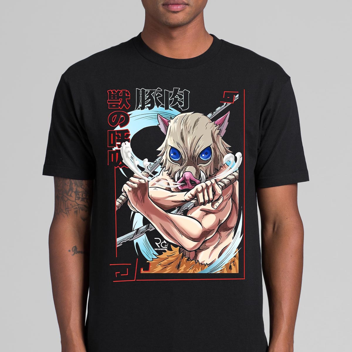 Demon Slayer Inosuke Hashibira T-shirt Japanese anime