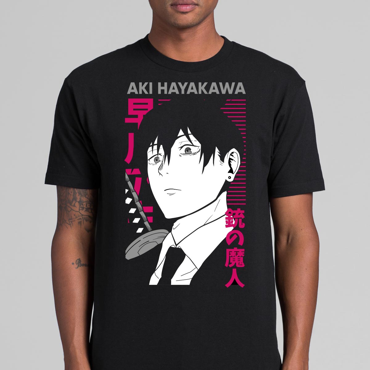 Chainsaw Man Aki Hayakawa T-shirt Japanese anime