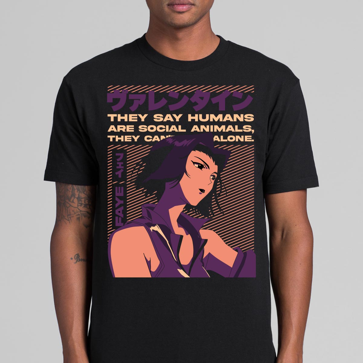 Cowboy Bebop Faye T-shirt Japanese anime