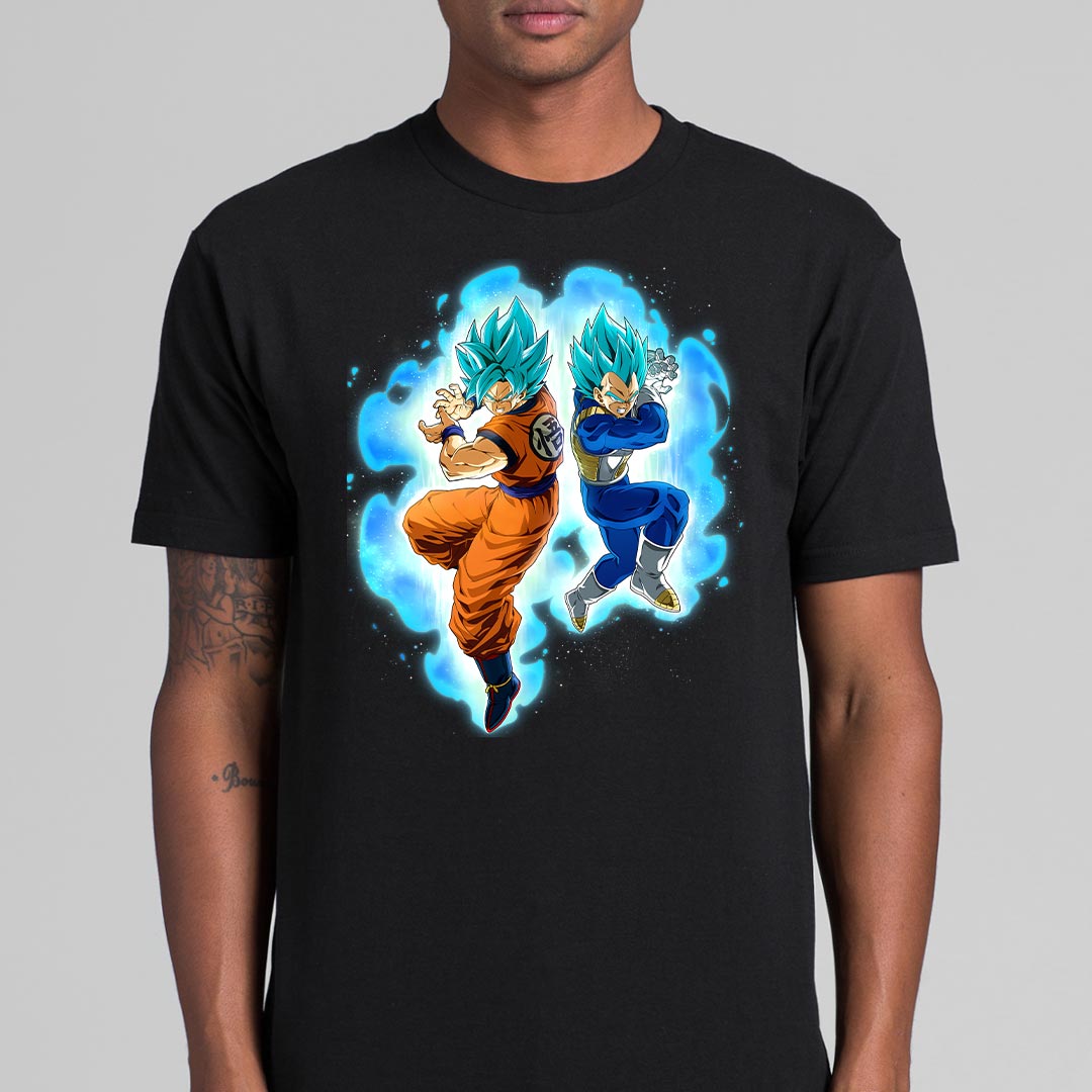 Dragon Ball Goku And Vegeta T-Shirt Japanese Anime Tee