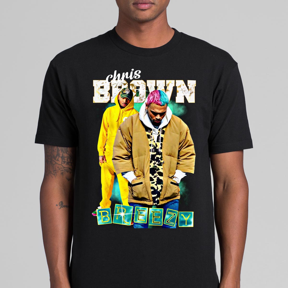 Chris Brown 04 T-Shirt Artist Family Fan R&B Music
