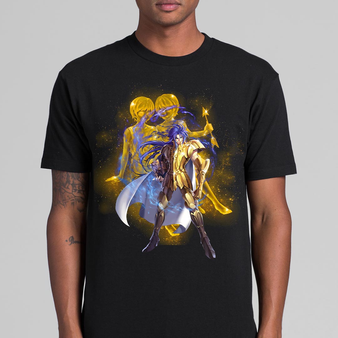 Saint Seiya Gemini Saga T-Shirt Japanese Anime Tee