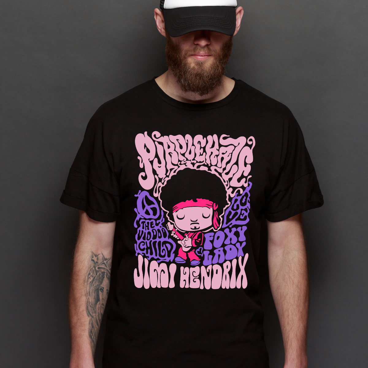 Funko Pop! Jimi Hendrix T-Shirt Rock Guitarist Tee