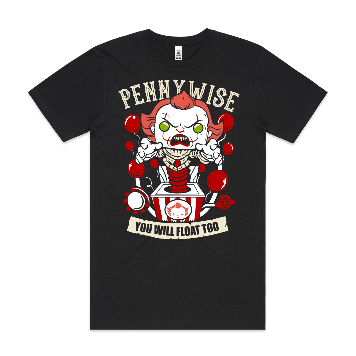 Funko Pop! IT Pennywise T-Shirt Horror Movie Tee